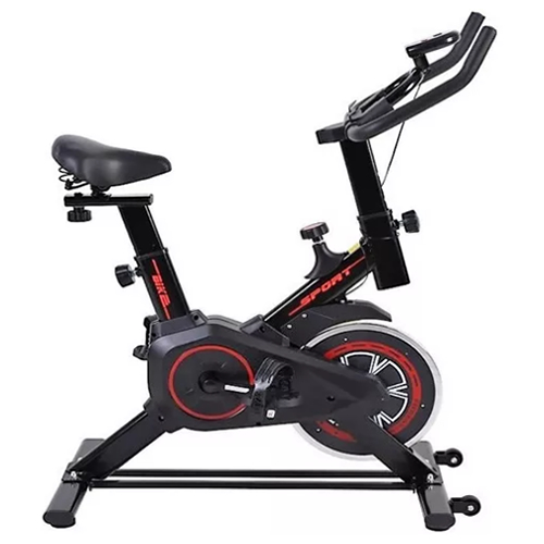 Bicicleta Ergométrica Para Spinning Preto E Vermelho Com Nf Preta/vermelha