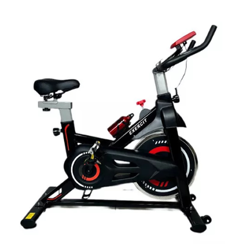 Bicicleta Ergométrica Spinning Exercit Esportes Es-08 Preta Cor Preto/Vermelho