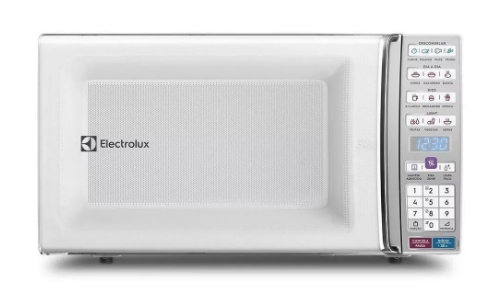 Micro-ondas Electrolux de bancada Branco com Função Tira Odor e Manter Aquecido 34L MEO44 127v