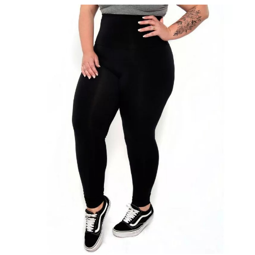 Calça Legging Suplex Plus Size G1 G2 G3 Academia Fitness Ful