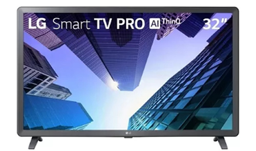 Smart TV LG 32’’ LED HD 32LQ621 Bivolt Preta - Experiência Visual Incrível