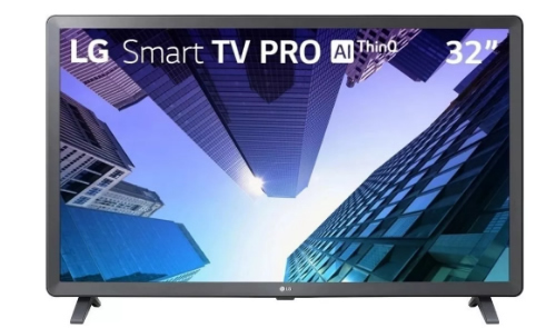 Smart TV LG 32 LED HD 32LQ621 Bivolt Preta - Experiência Visual Incrível