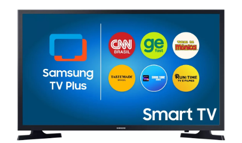 Smart Tv Samsung 32 Hd Tizen T4300 Preto